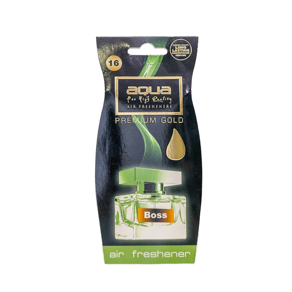 Aroma AQUA Premium Gold Drop | Car Air Freshener