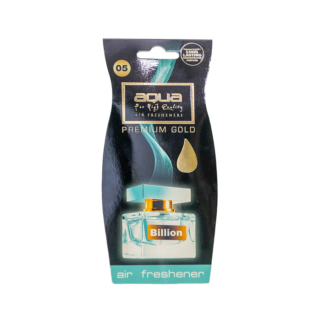 Aroma AQUA Premium Gold Drop | Car Air Freshener - Image 2