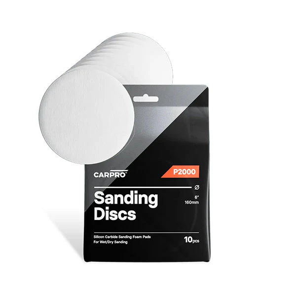 CARPRO Sanding Discs P2000 | Silicon Carbide Sanding Foam Pads