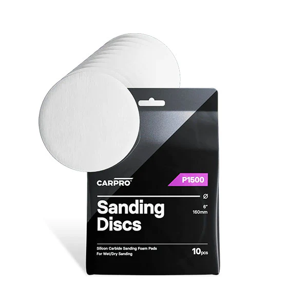 CARPRO Sanding Discs P1500 | Silicon Carbide Sanding Foam Pads