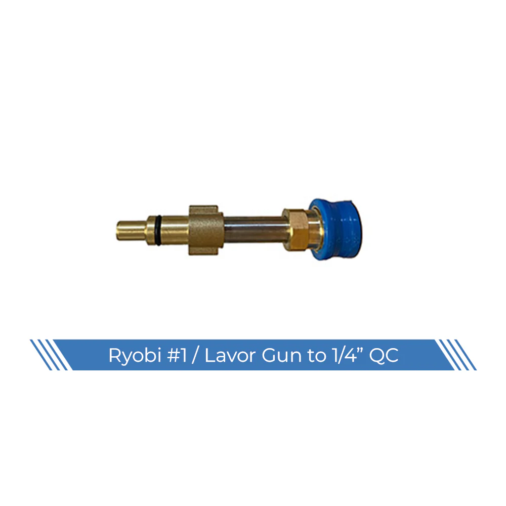 Aquatouch Foam Cannon 1/4" Quick Connect Adaptors - Image 14
