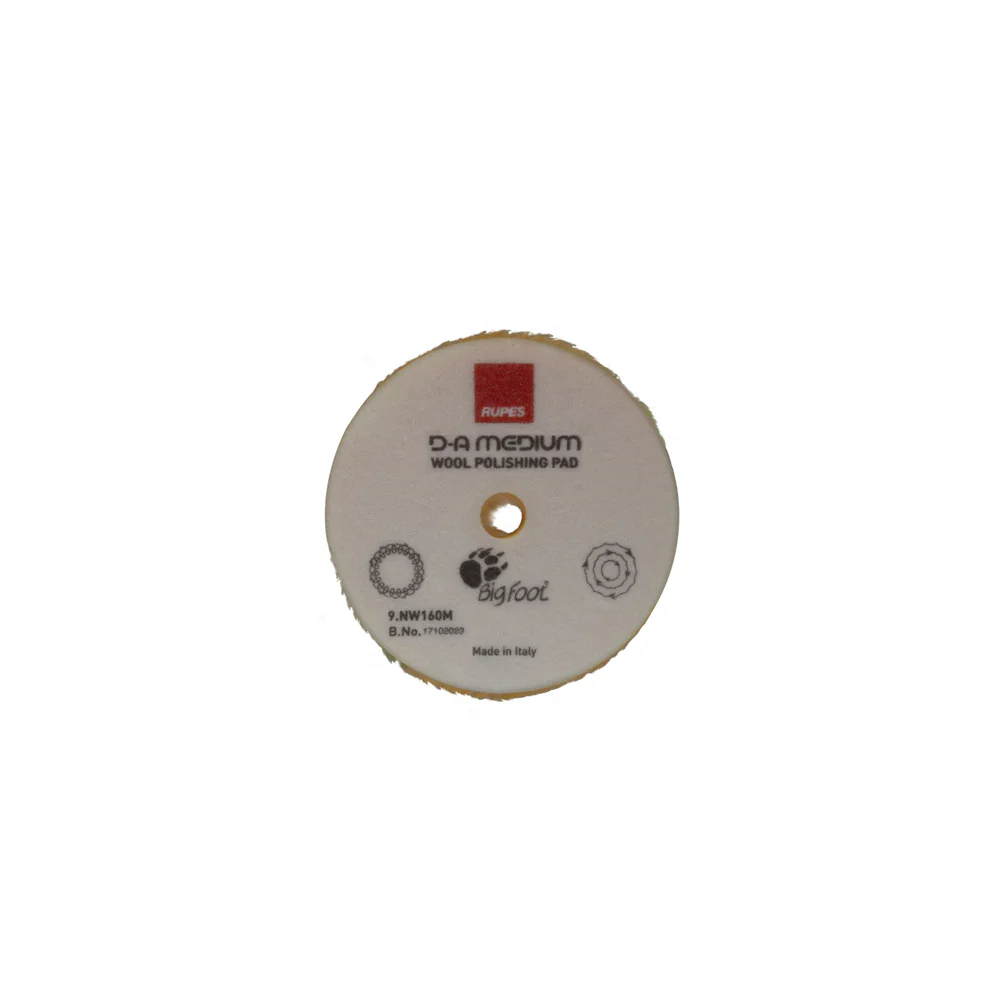 Rupes DA Yellow Medium Wool Pad