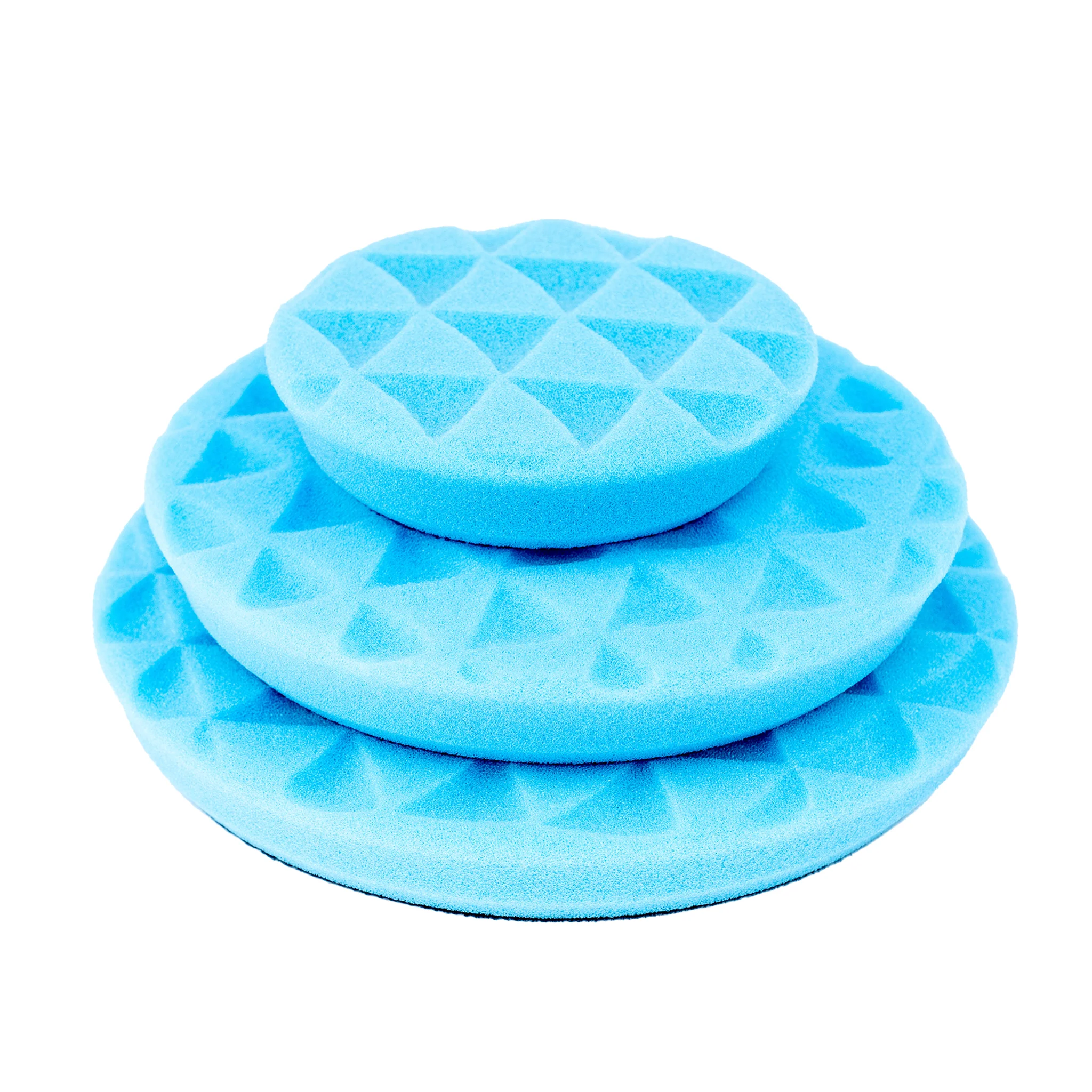 ShineMate - Black Diamond Blue Foam Intermediate Cut Pad