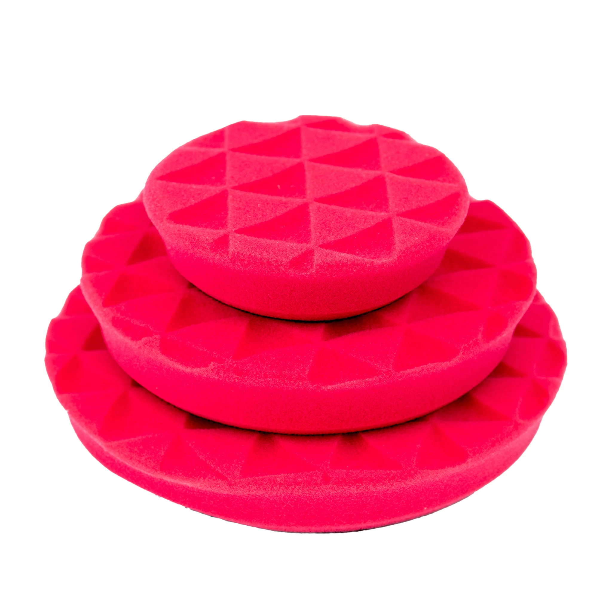 ShineMate - Black Diamond Red Foam Finishing Pad