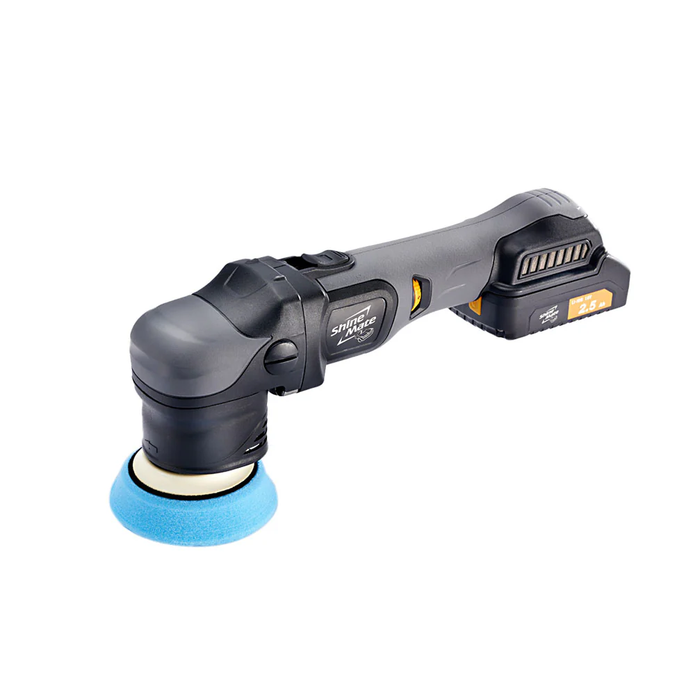 ShineMate EB350 3" 12mm | Cordless Mini Dual Action Car Polisher