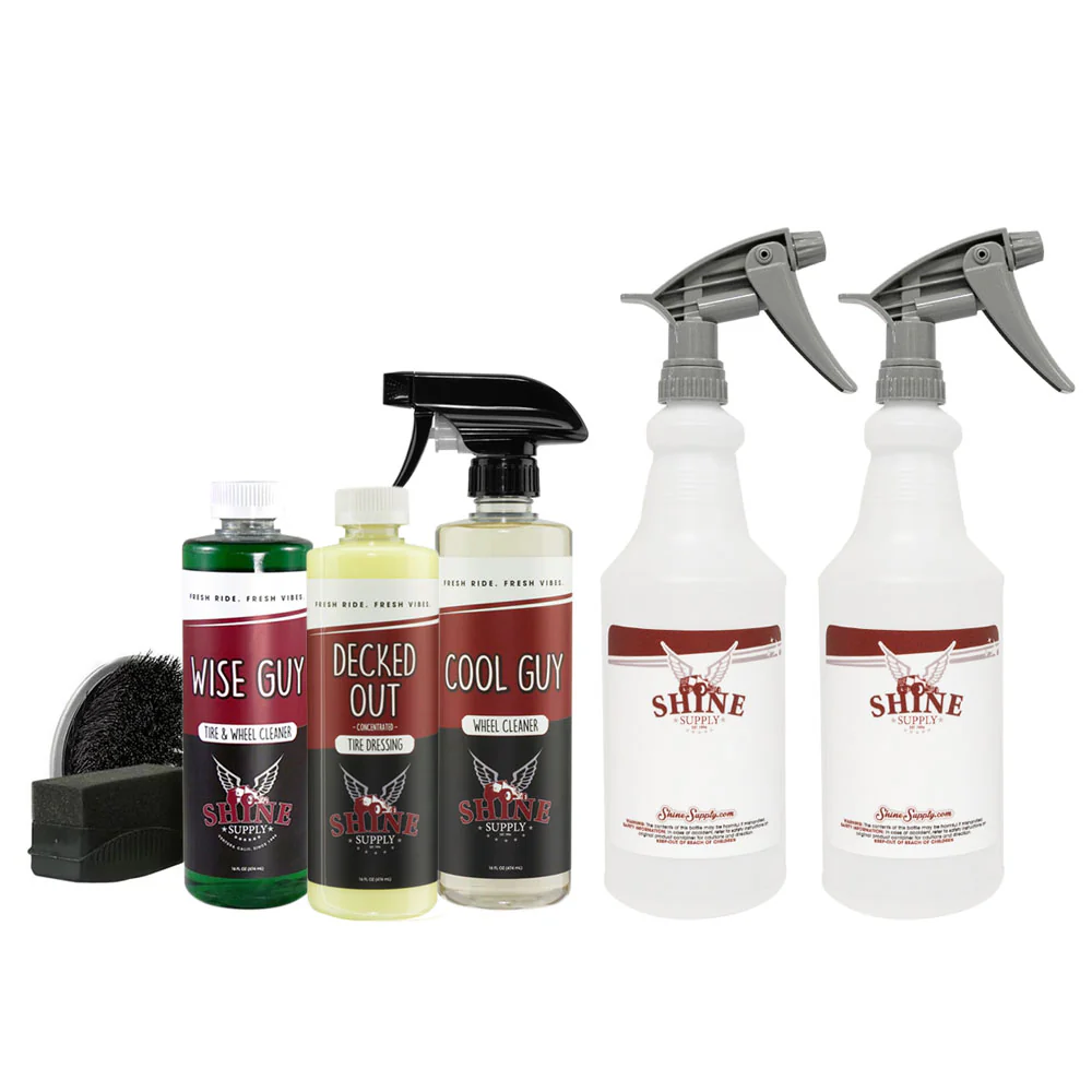 Shine Supply Wheel Cleaning Kit